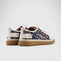 Dimato Leather Casual Sneaker White 003.1545 Sneakers | familyshoecentre
