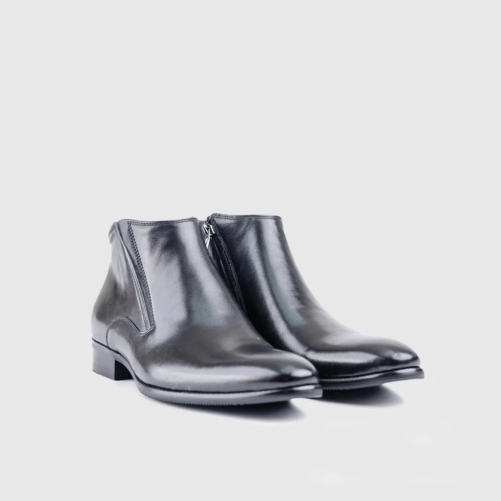 Dress Ankle Boots Black EL003 Boots | familyshoecentre