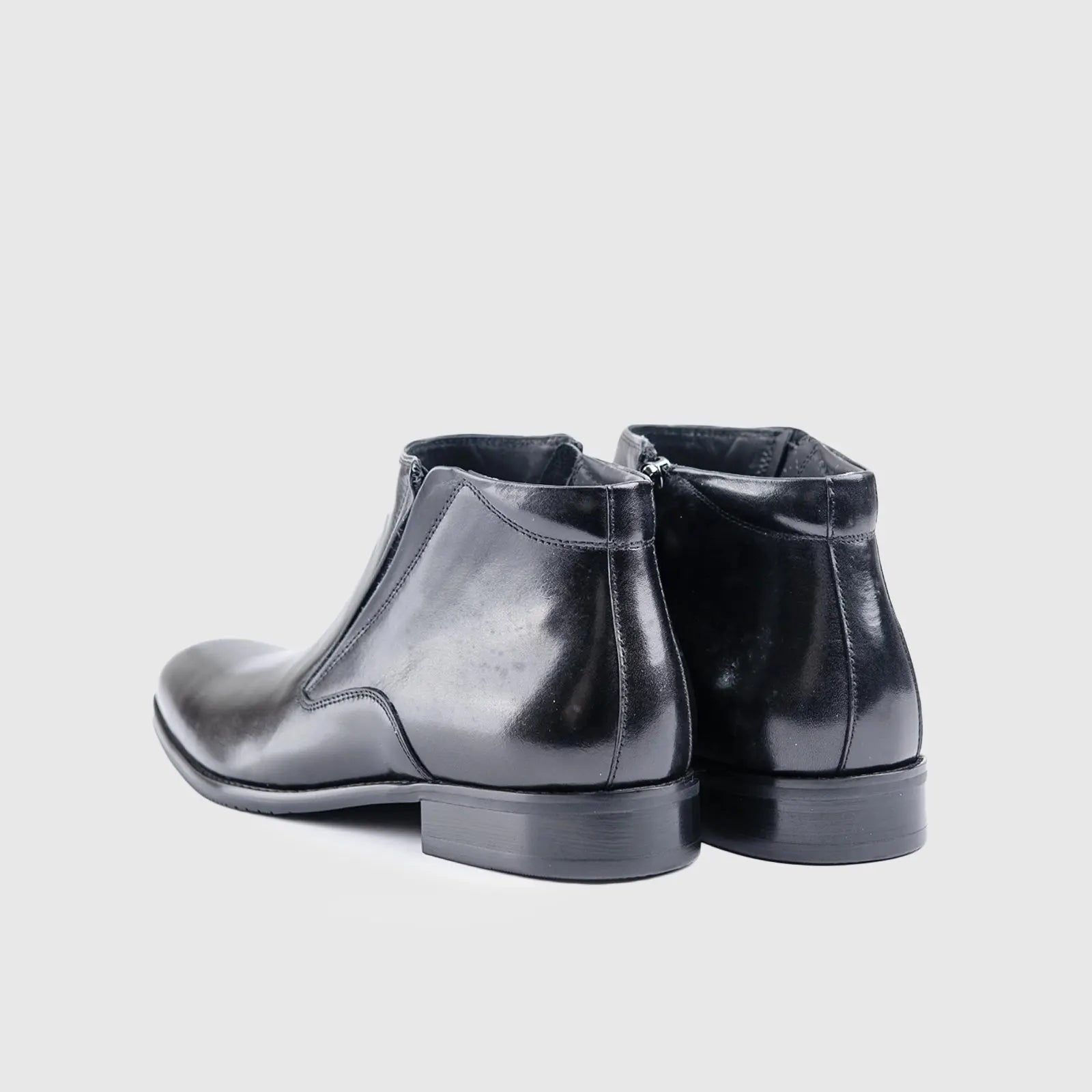 Dress Ankle Boots Black EL003 Boots | familyshoecentre