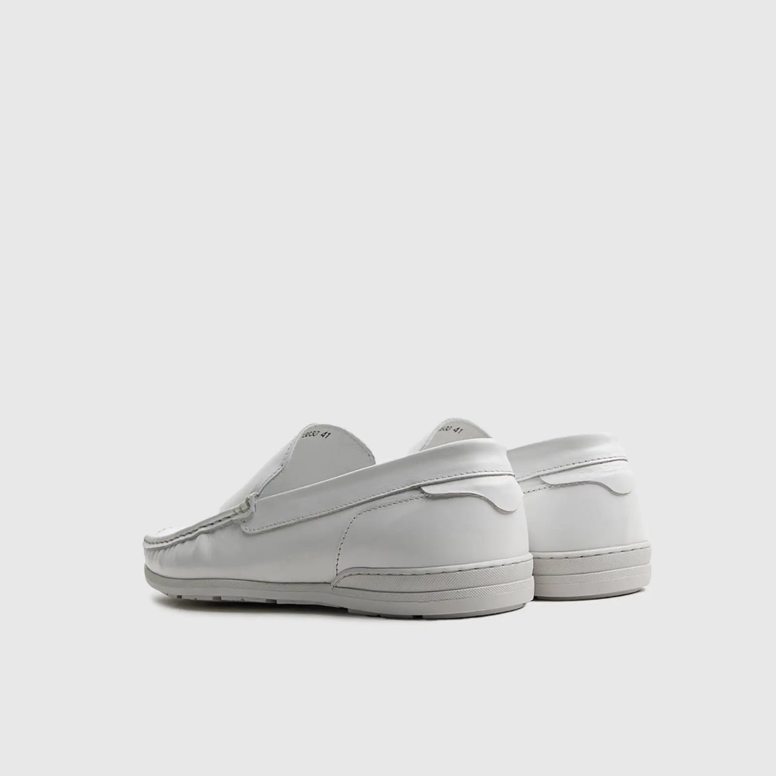Dress Casual Loafer 13830 White Loafers | familyshoecentre