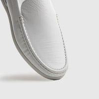 Dress Casual Loafer 13830 White Loafers | familyshoecentre