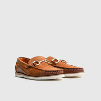Dress Casual Loafer 13964 Tan Loafers | familyshoecentre