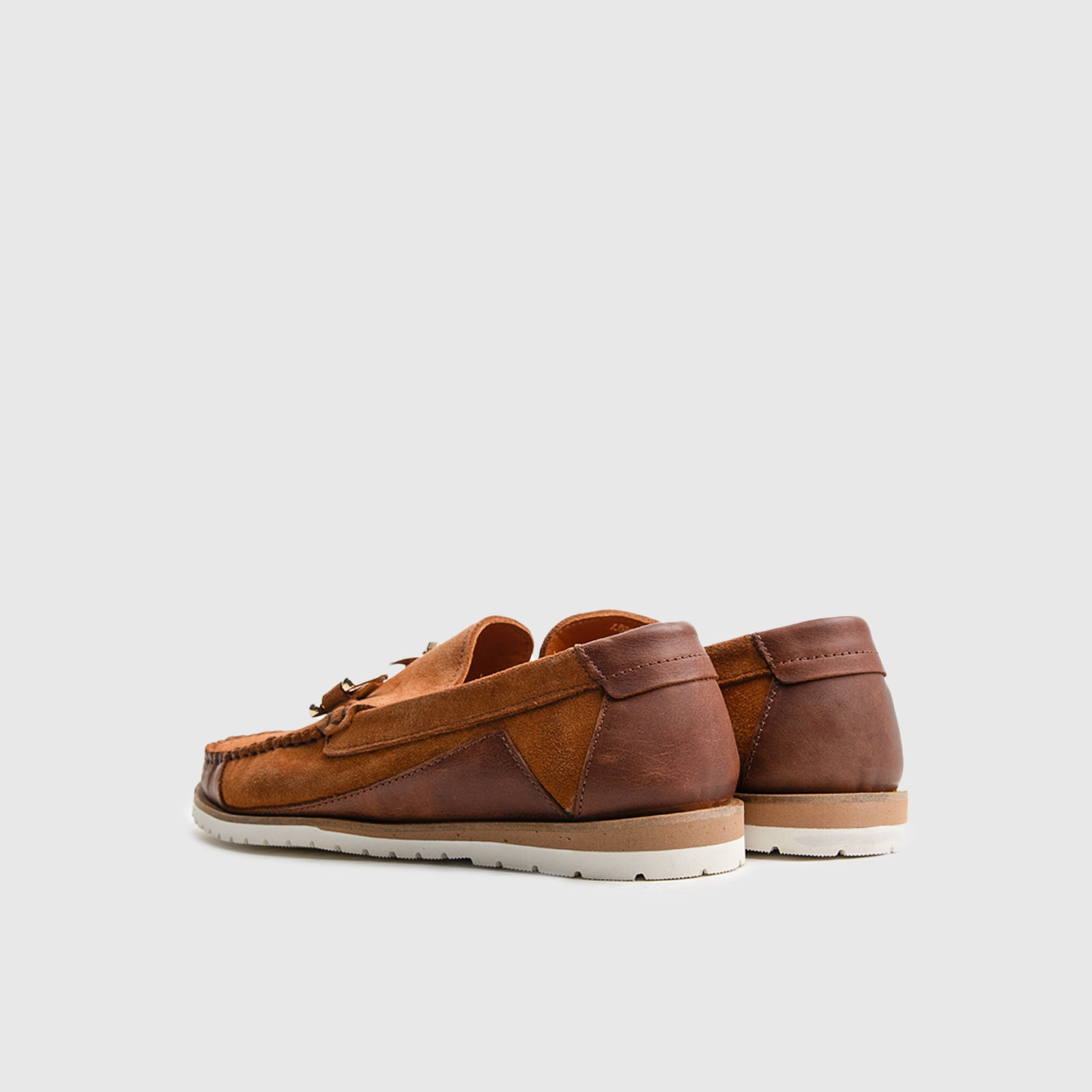 Dress Casual Loafer 13964 Tan Loafers | familyshoecentre