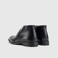 Dress Comfort Chukka Boot 1020028 Black Boots | familyshoecentre