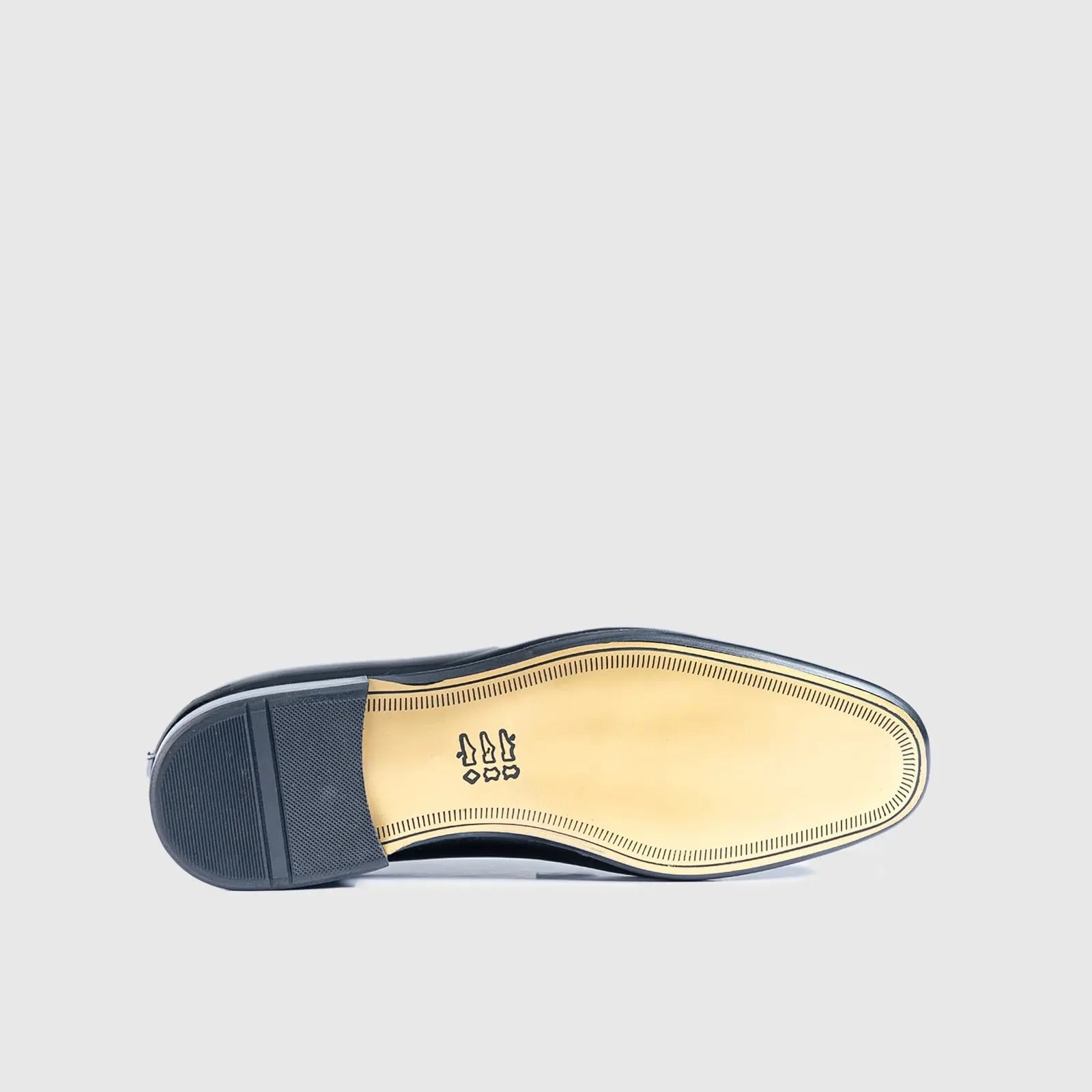 Dress Loafers 8525 Black Patent Gents | familyshoecentre