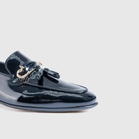 Dress Loafers 8525 Black Patent Gents | familyshoecentre