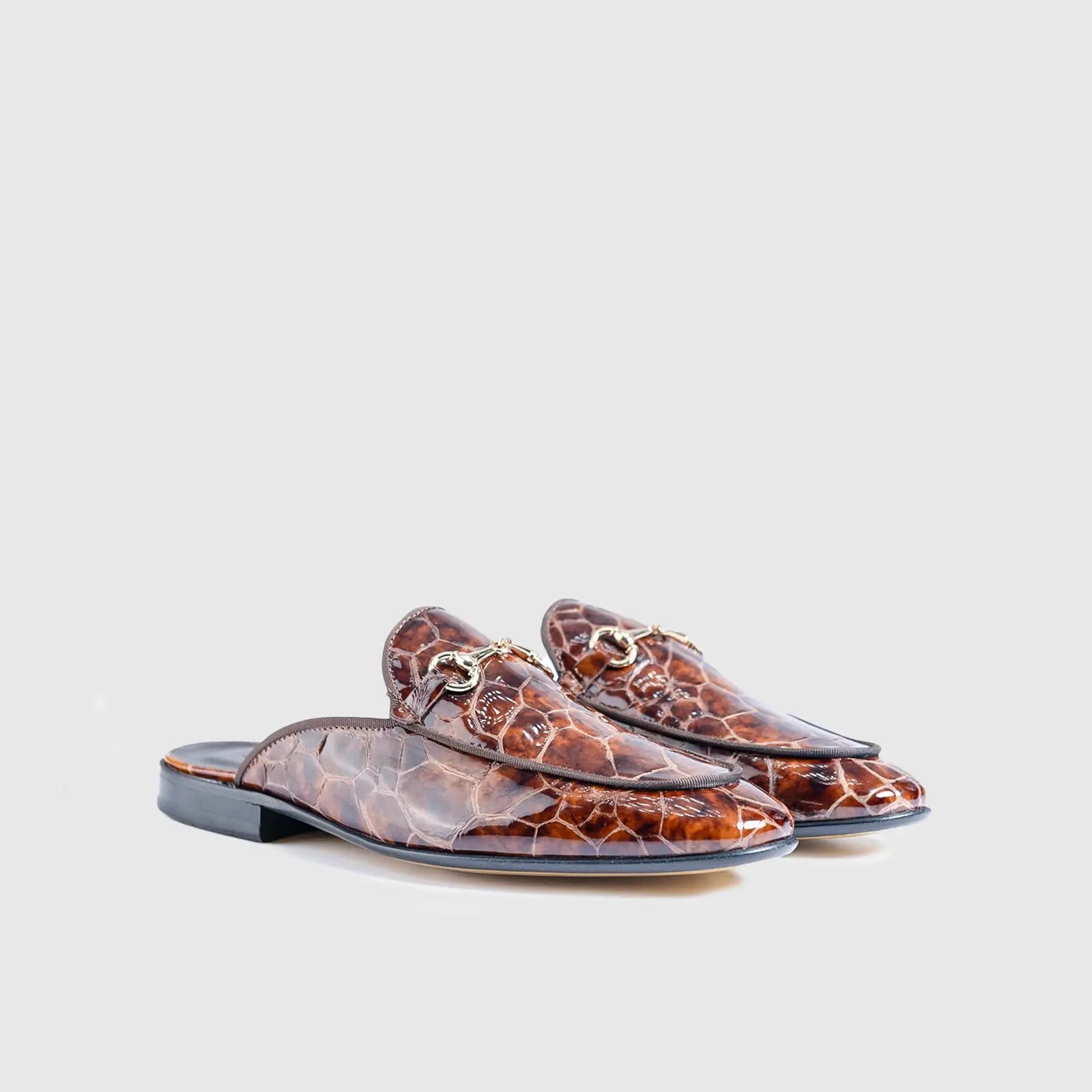 Dress Open Back Mules 464 Tan Gents | familyshoecentre