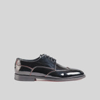 Dress Oxfords 129-7 Black Patent Gents | familyshoecentre