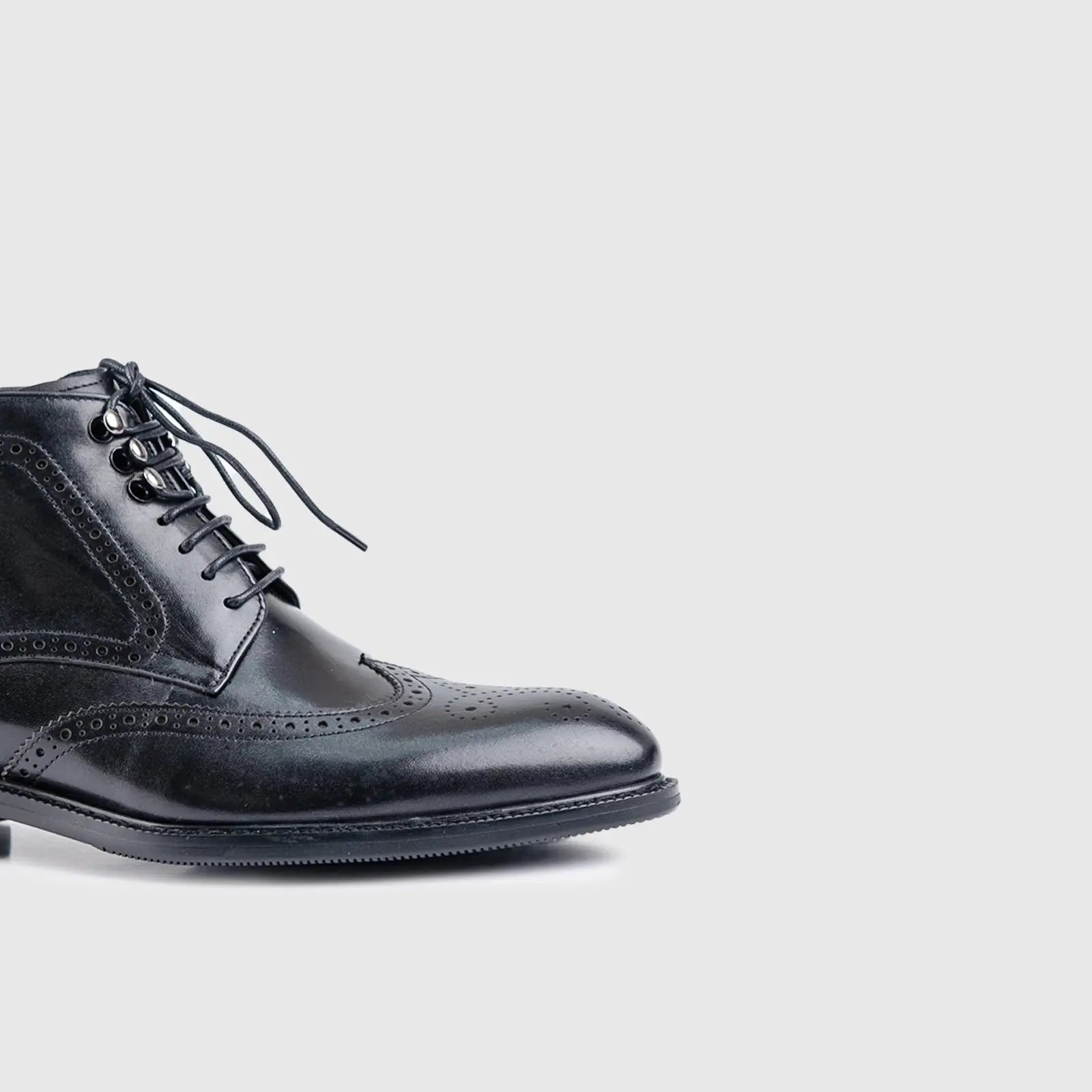 Dress Oxfords Boots Black EL002 Boots | familyshoecentre