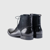 Dress Oxfords Boots Black EL039 Boots | familyshoecentre