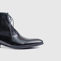 Dress Oxfords Boots Black EL039 Boots | familyshoecentre