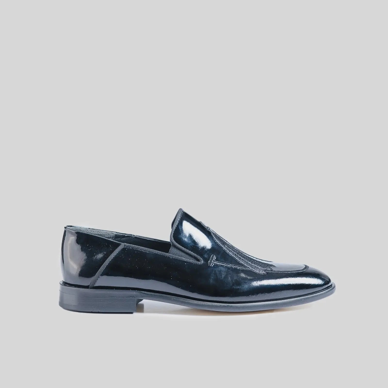 Dress Slip Ons 4002 Black Gents | familyshoecentre