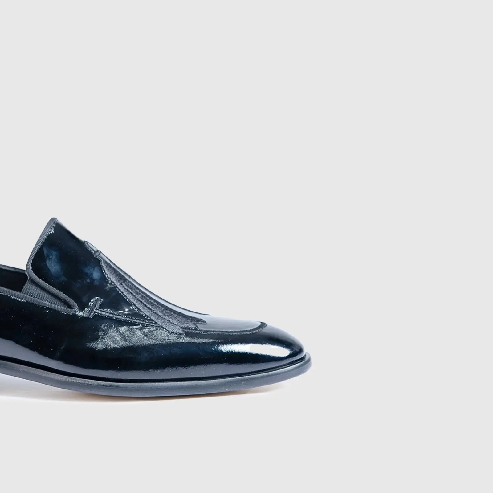 Dress Slip Ons 4002 Black Gents | familyshoecentre