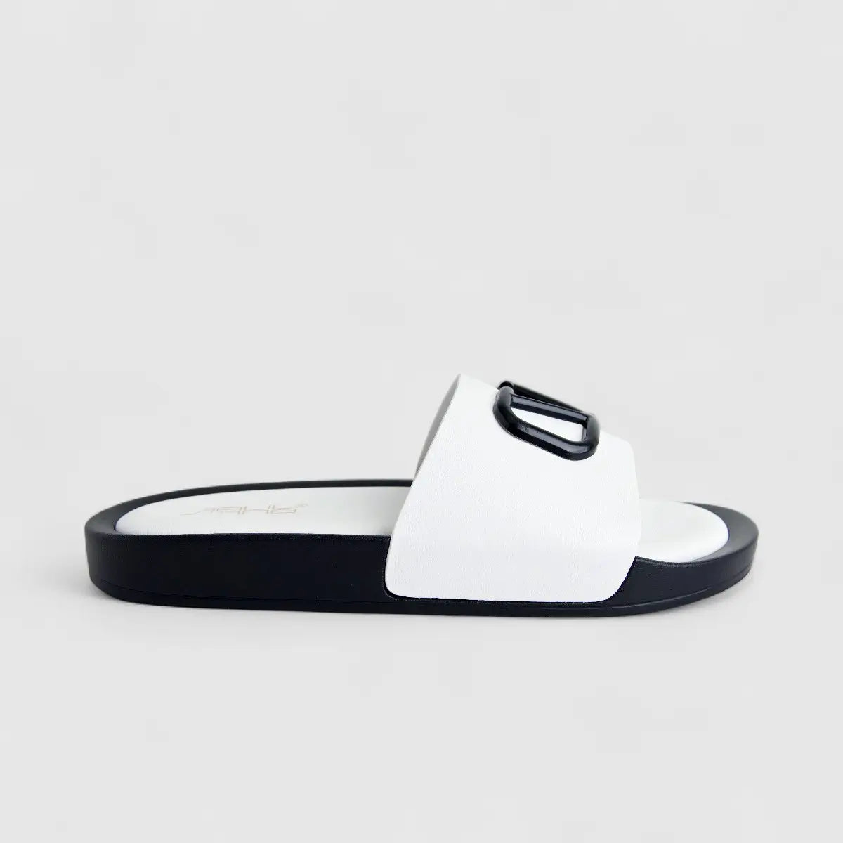 Bulbul Ladies Comfort Slide White HAR067