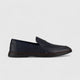 Formales Leather Loafers Navy 2173A-6 Loafers | familyshoecentre