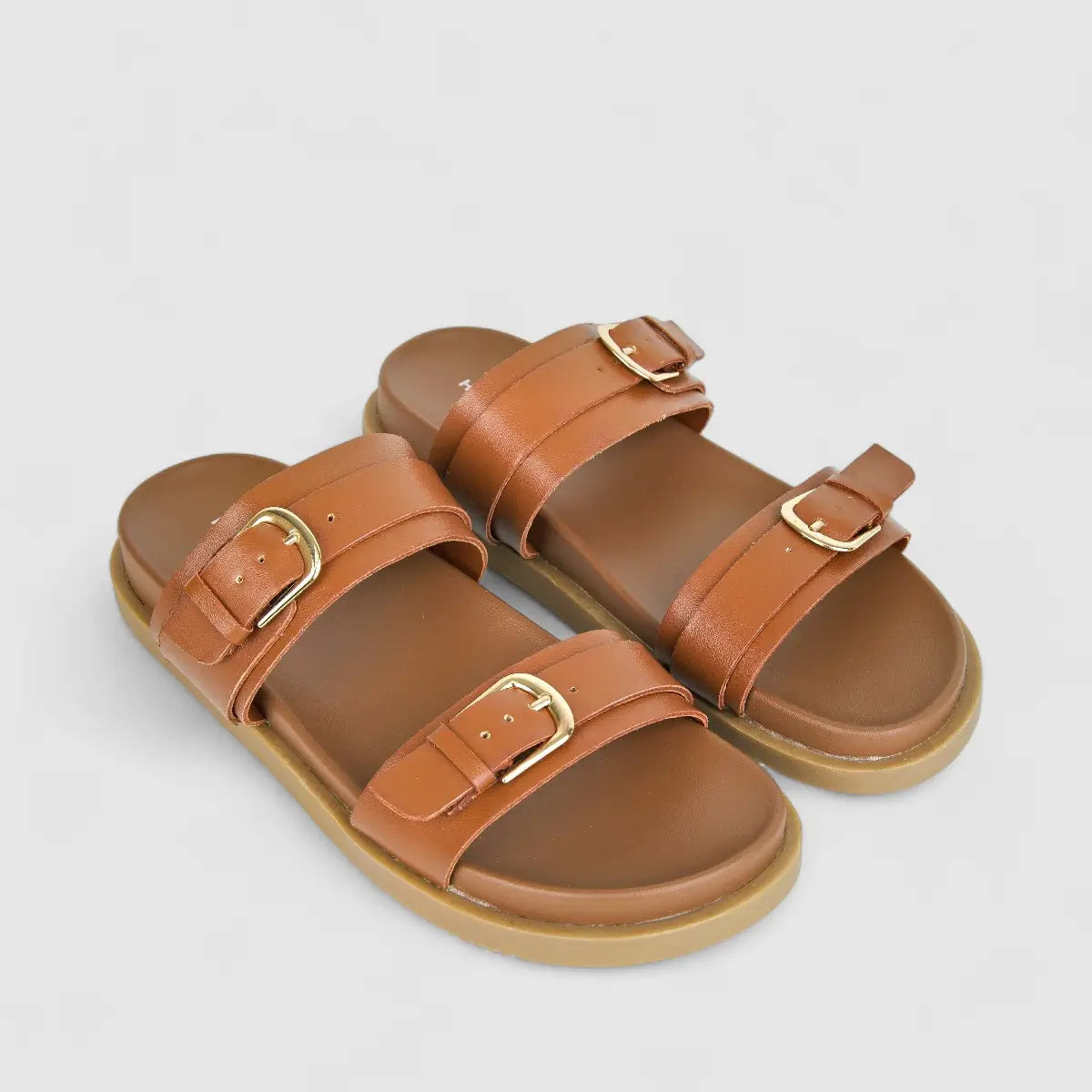 HP Ladies Comfort Sandal Hadley HPL01449 Cognac HL259