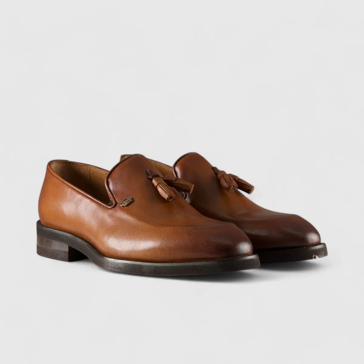 Crockett and Jones Giuseppe Tan Loafers | familyshoecentre