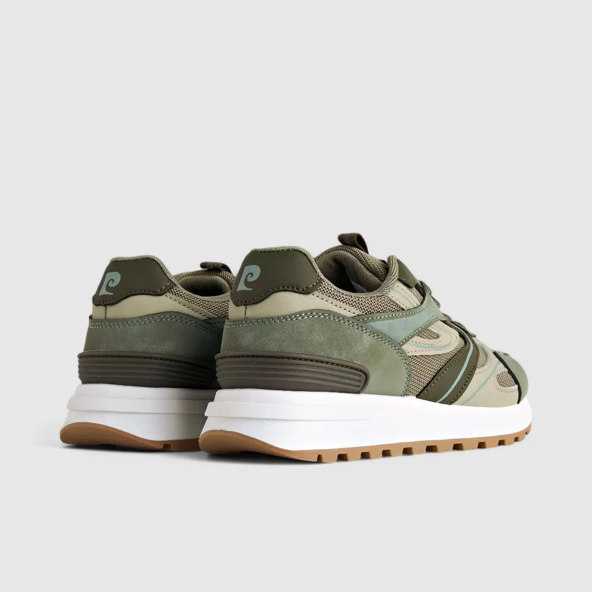 PC Ladies Casual Sneaker PCL10776 Olive Multi PC280