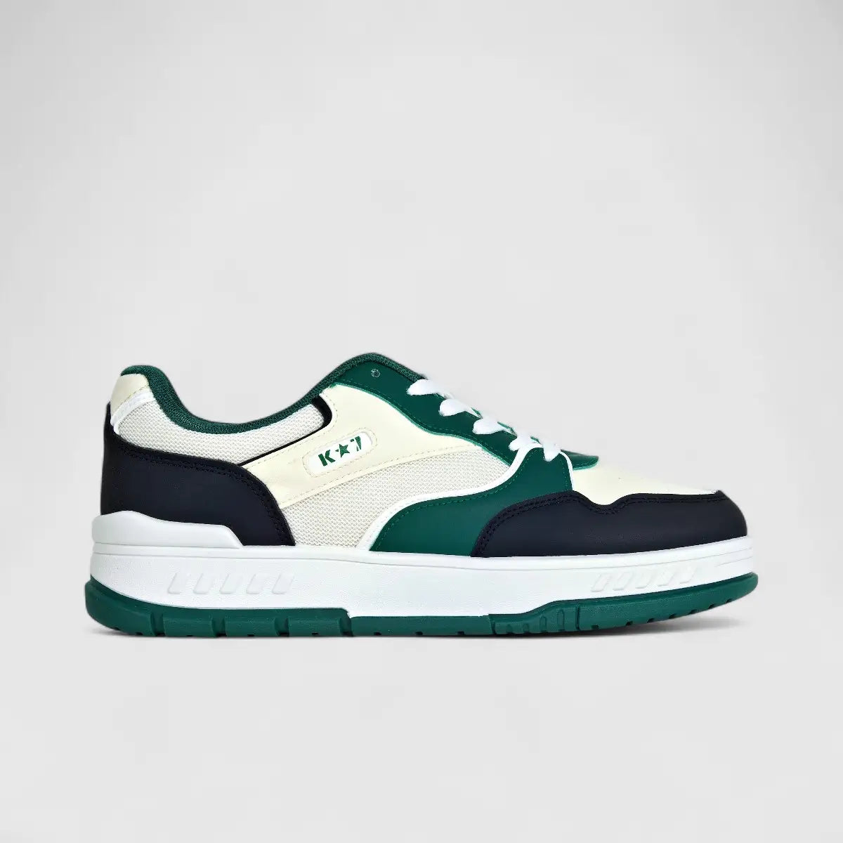 Klevas Men's Sneaker K7298M Anchor White/Green KM13