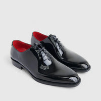 Formales Men's Leather Lace Up AE5302-105 Black Patent EL121