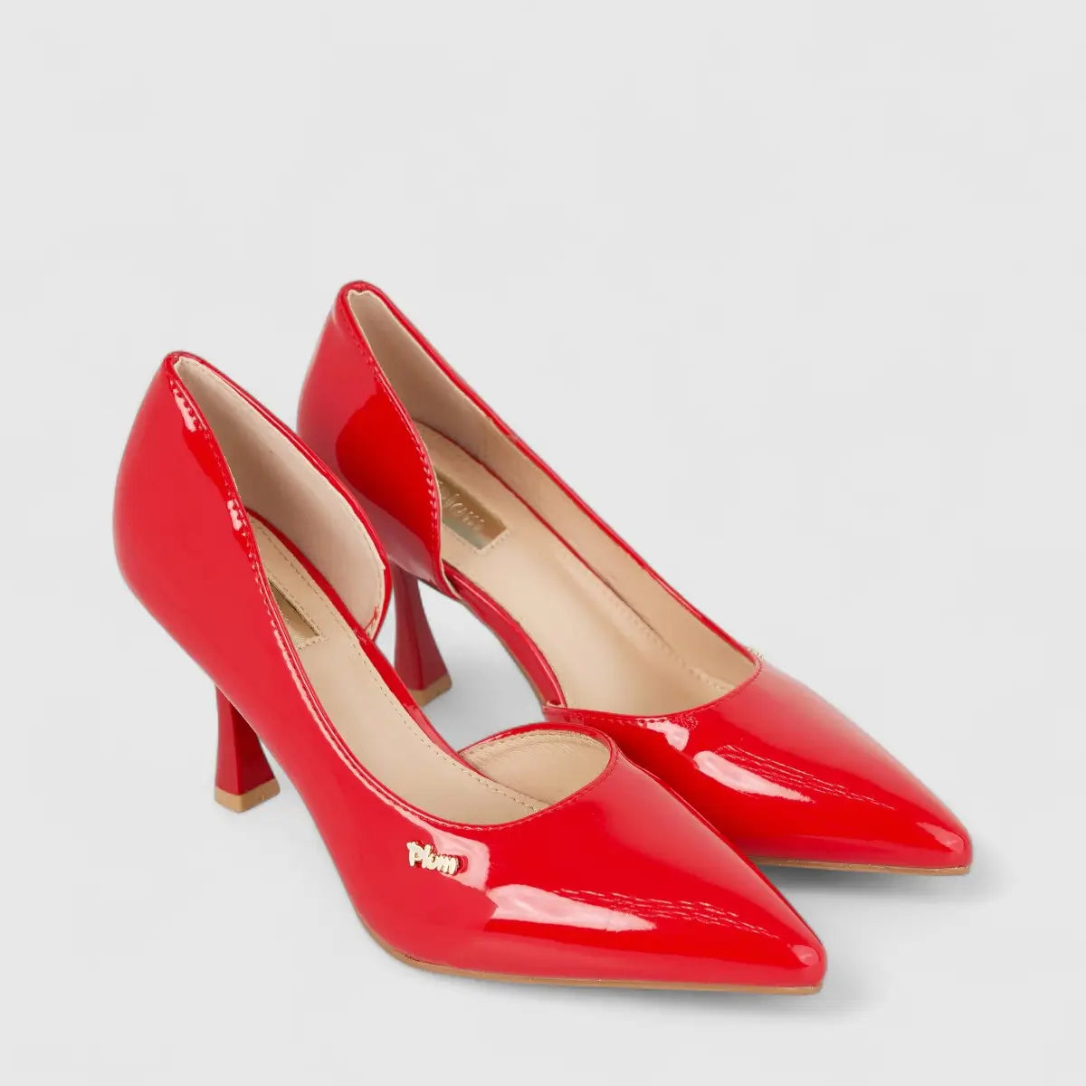 Plum Ladies Open Waist Court Adley PL095568 Red LP1