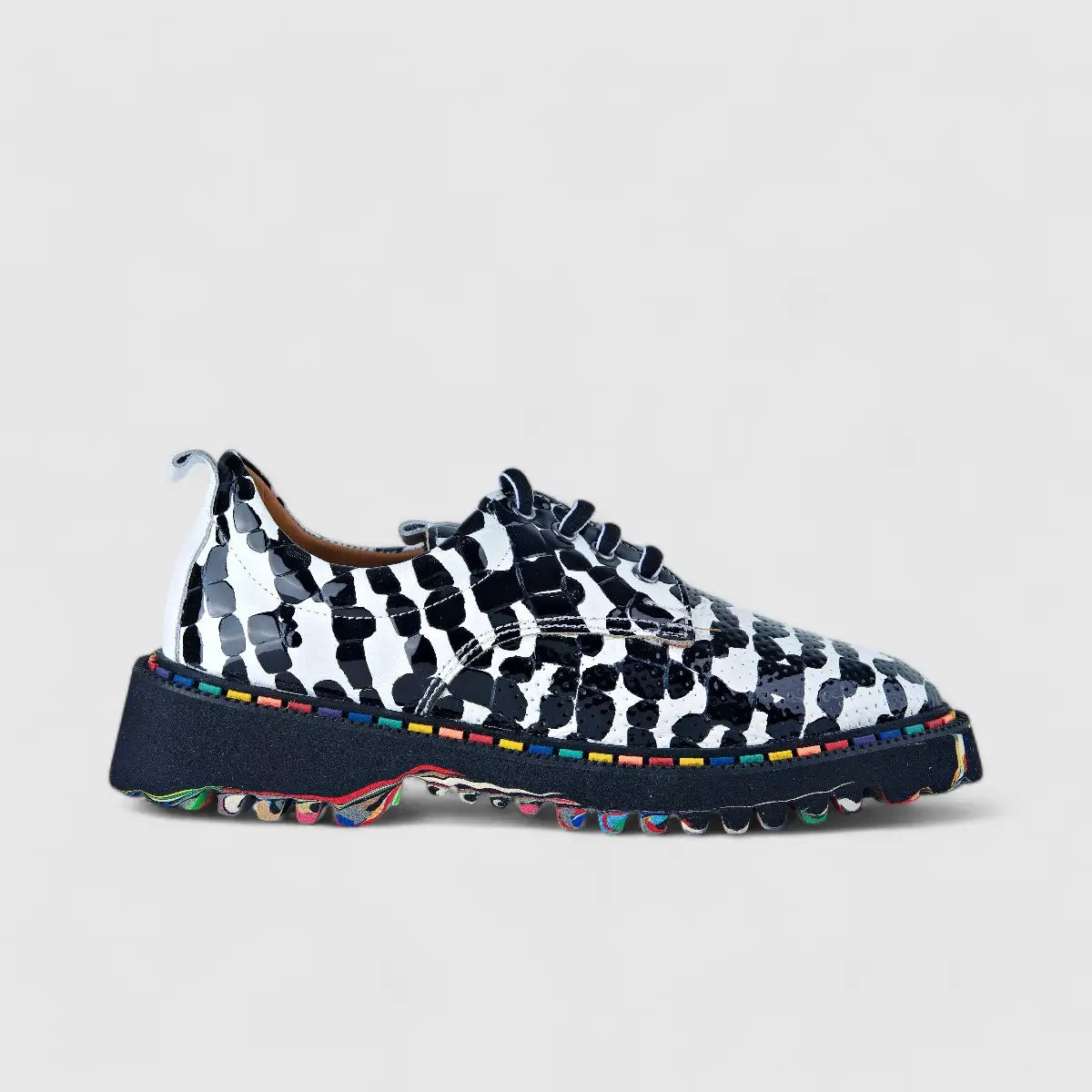 Rovigo Oxfords White Multi 333 Oxfords | familyshoecentre