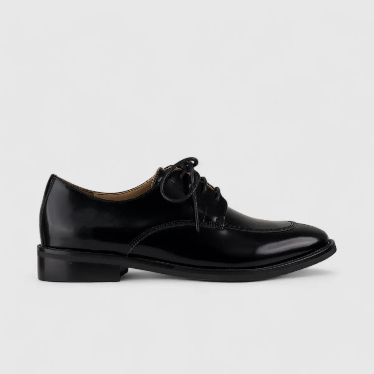Morbido Leather Oxfords Black NSH500-16 Oxfords | familyshoecentre