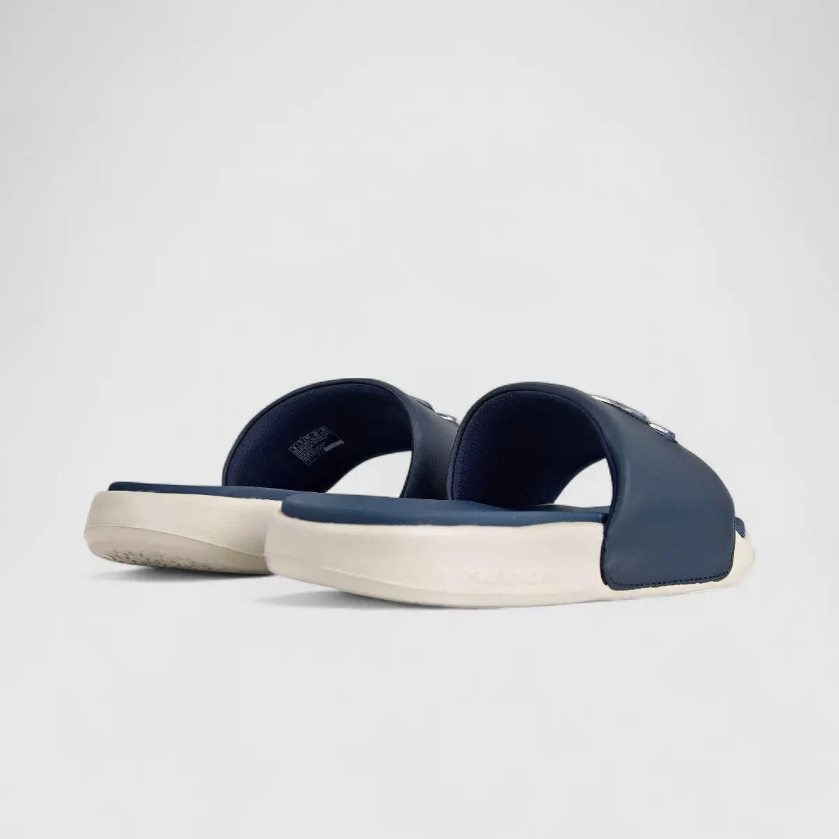 Skechers Men's Gambix 2.0 Slide 237199 Navy Charcoal SM93 Slides | familyshoecentre