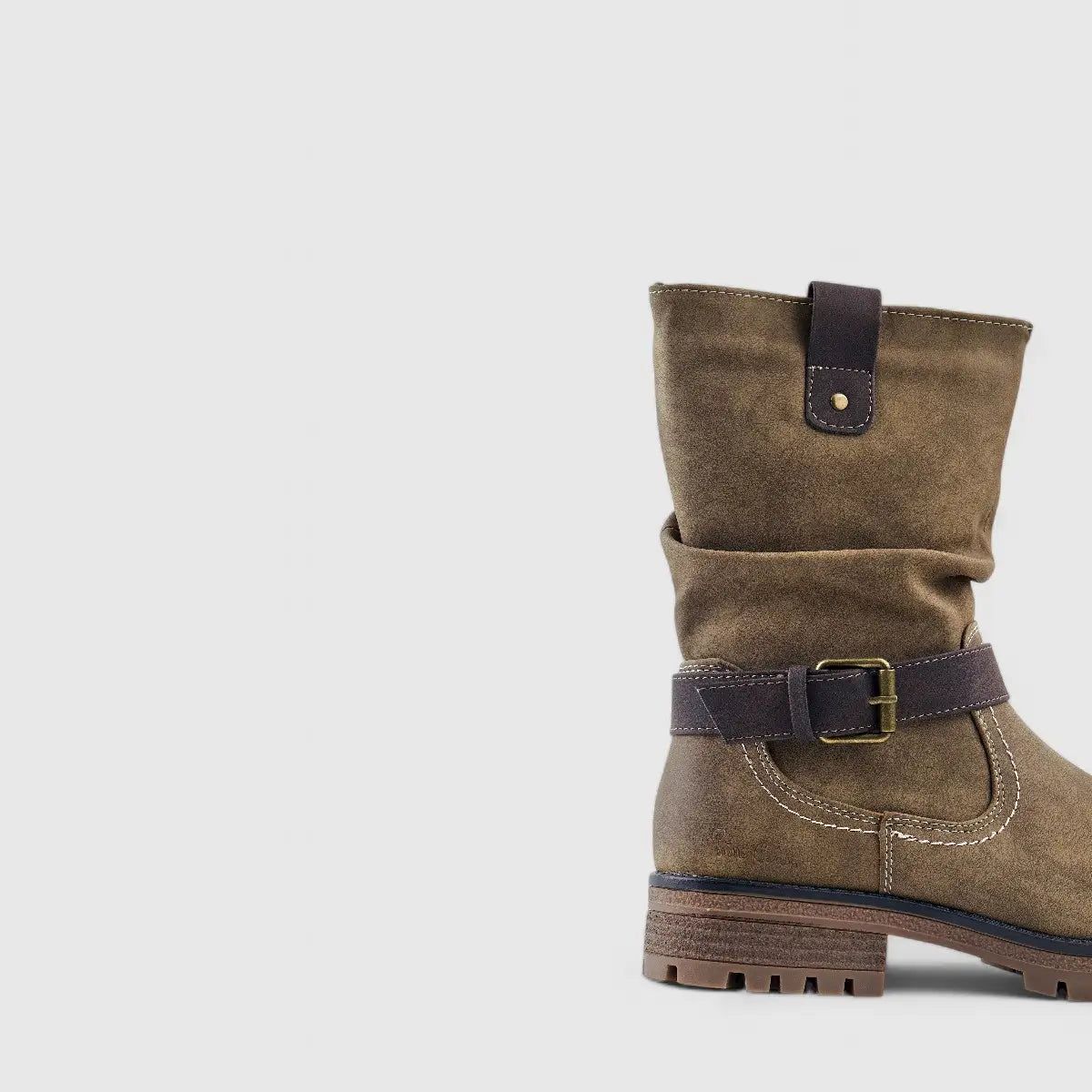 PC Boot Calda Beige 10652 Boots | familyshoecentre
