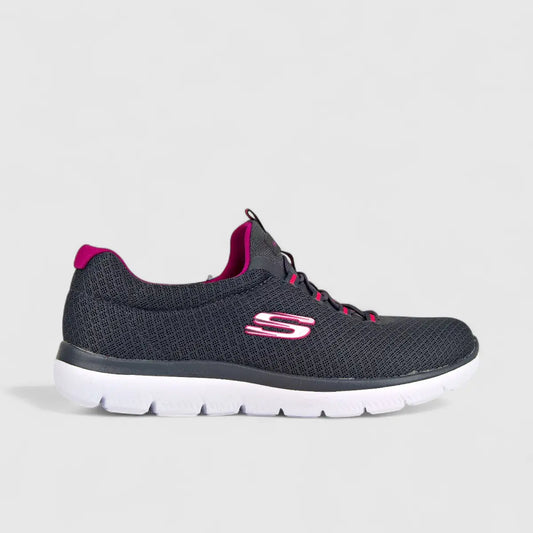 Skechers Ladies Comfort Sneaker Summits12980 Charcoal SW60