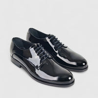 Formales Men's Leather Lace Up 0461 Black FC116