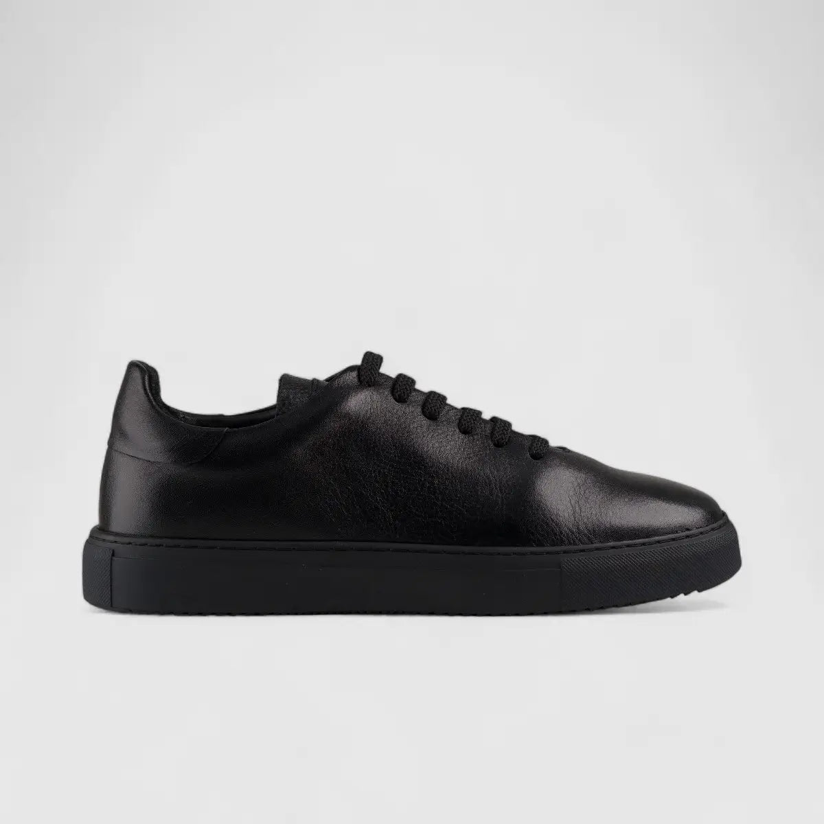 Formales Lace Up Leather Sneaker Black Tokyo 4289 Sneakers | familyshoecentre