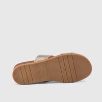 Edith Comfort Slide Sandals Rosegold 01374 Sandals | familyshoecentre
