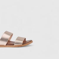 Edith Comfort Slide Sandals Rosegold 01374 Sandals | familyshoecentre