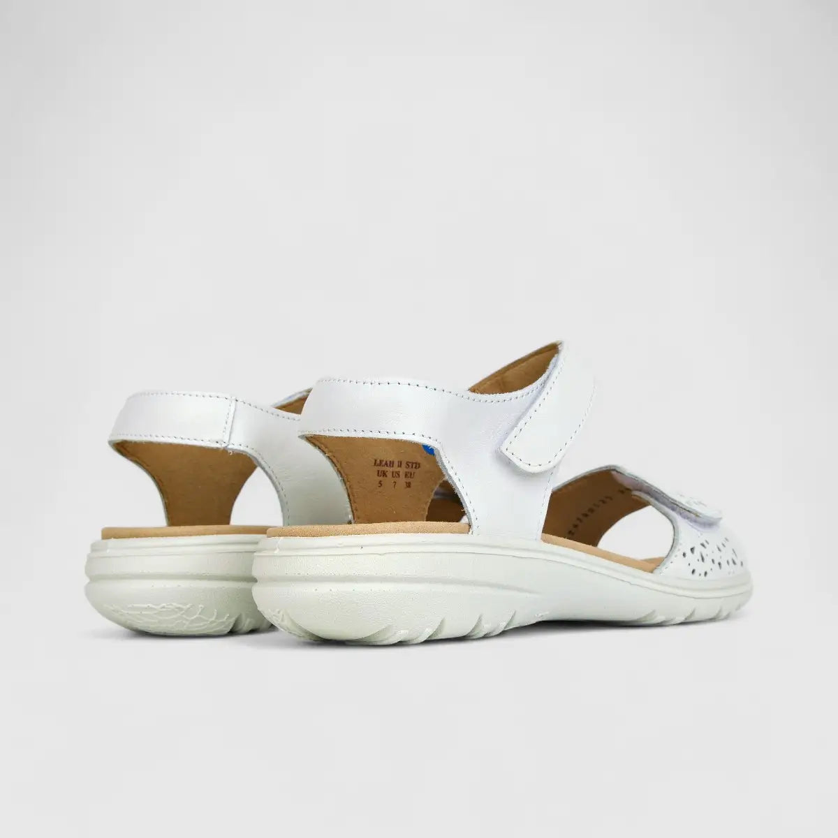 Hotter Ladies Comfort Sandal Leah 2 White HT83