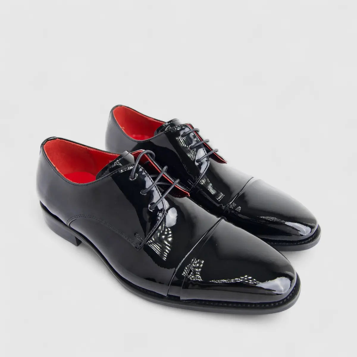 Formales Men's Leather Lace Up AE5319-801 Black Patent EL124