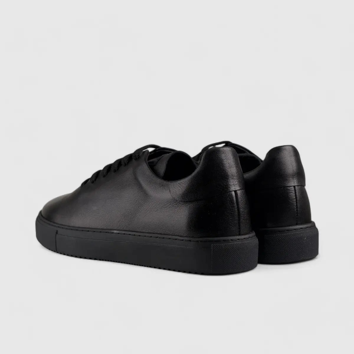 Formales Lace Up Leather Sneaker Black Tokyo 4289 Sneakers | familyshoecentre