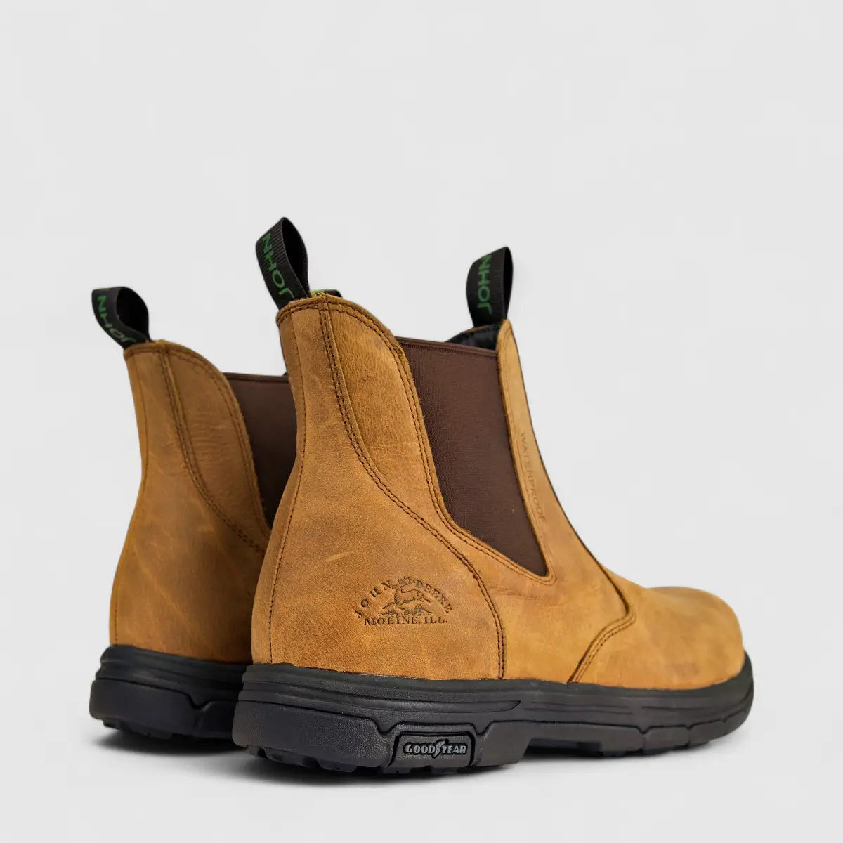 John Deere By Skechers Men's Vicksburk Boot 256020 Brown SM82 Boots | familyshoecentre