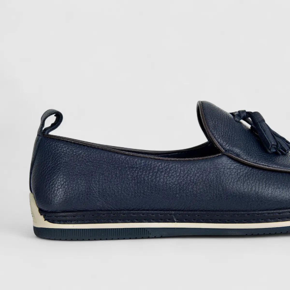 Formales Men's Leather Loafer FM2025-811 Navy FK15