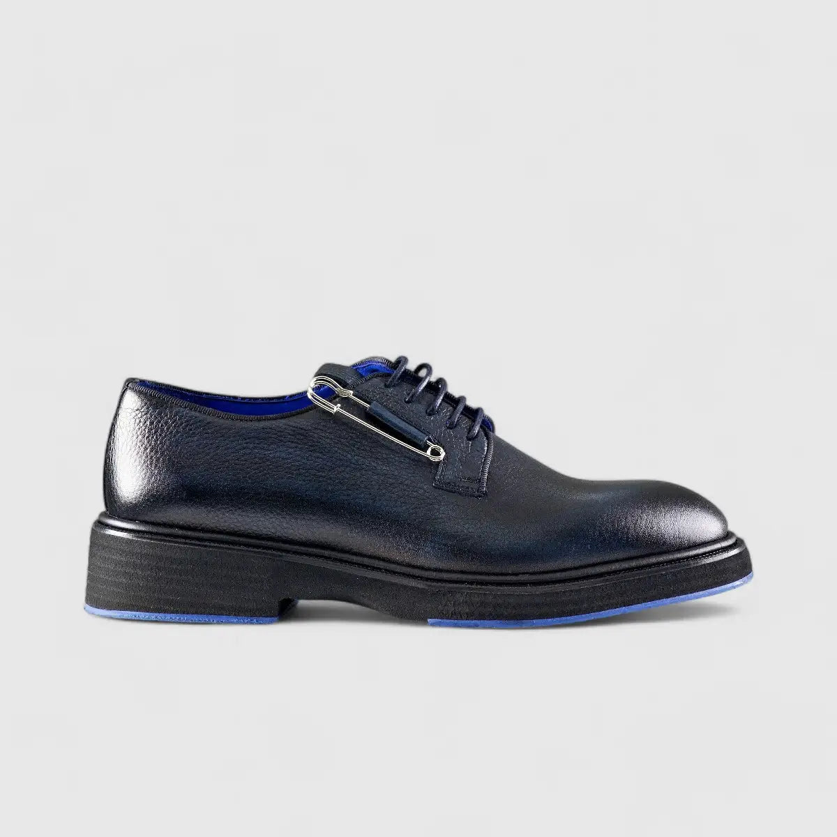 Formales Men's Chunky Sole Dress Oxfords Navy Floater 0218 FC31 Oxfords | familyshoecentre