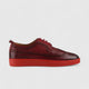 Formales Lace Up Leather Sneaker Red 4346 Oxfords | familyshoecentre
