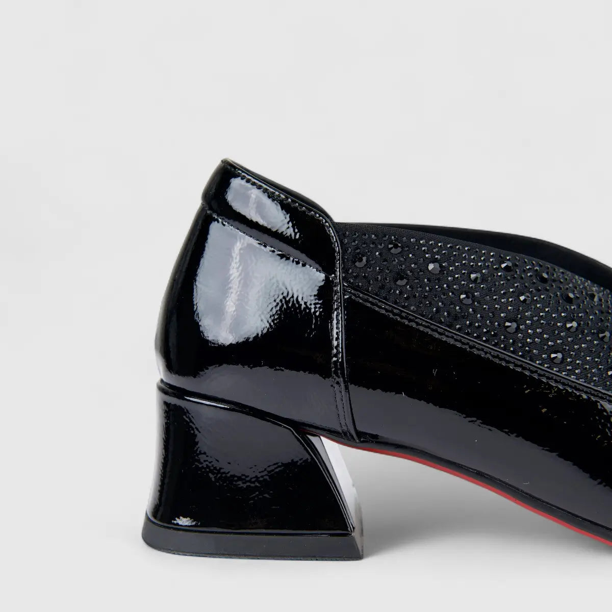 Bulbul Ladies Leather Dress Shoe Black LAR26-4