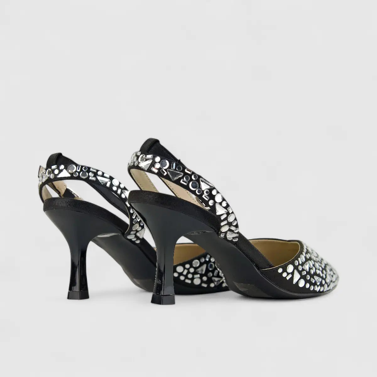 Bulbul Ladies Evening Court HAR034 Black