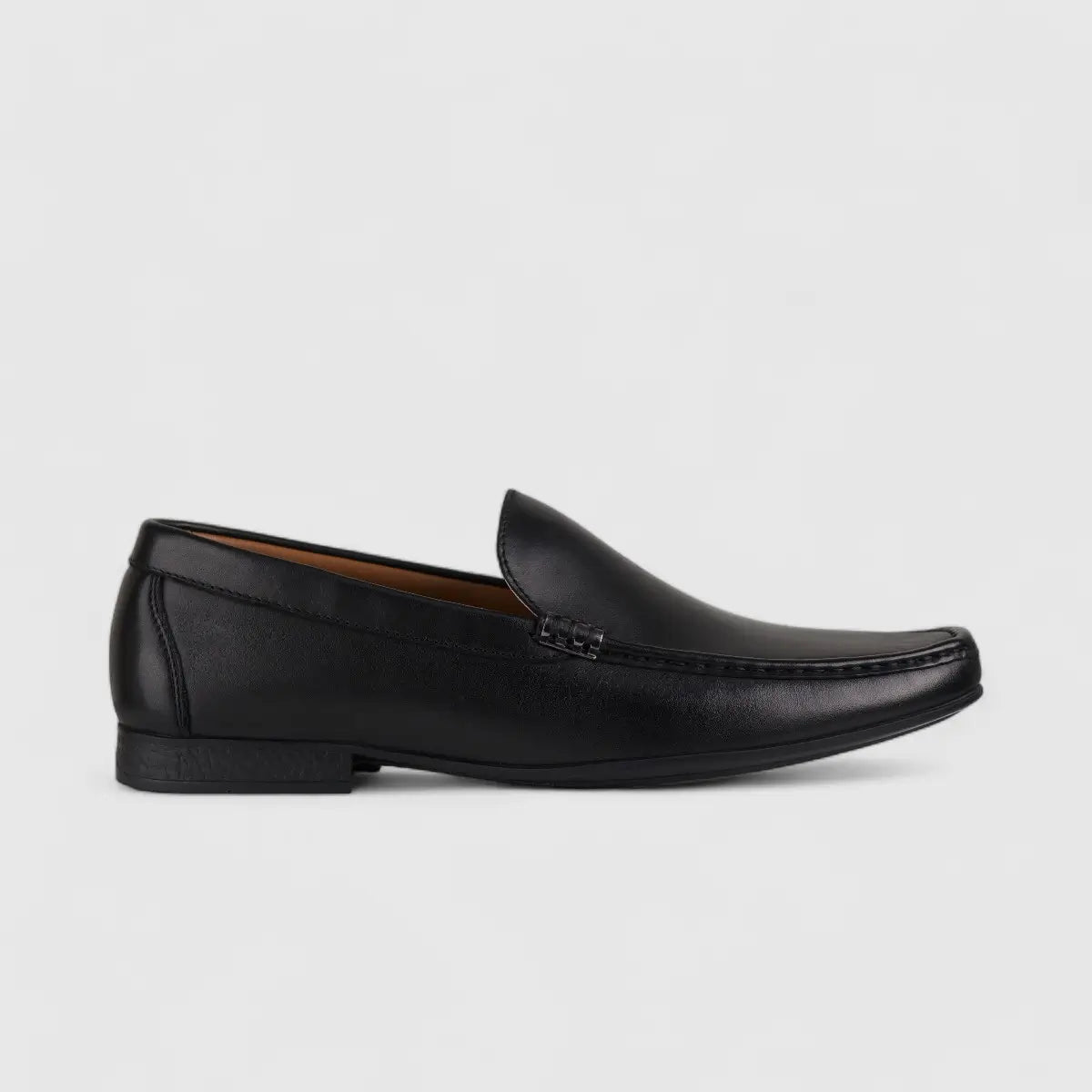 Formales Leather Loafers Black YY10-1-551