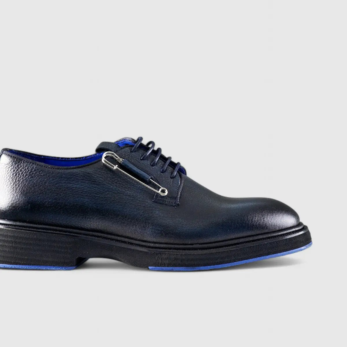 Formales Men's Chunky Sole Dress Oxfords Navy Floater 0218 FC31 Oxfords | familyshoecentre