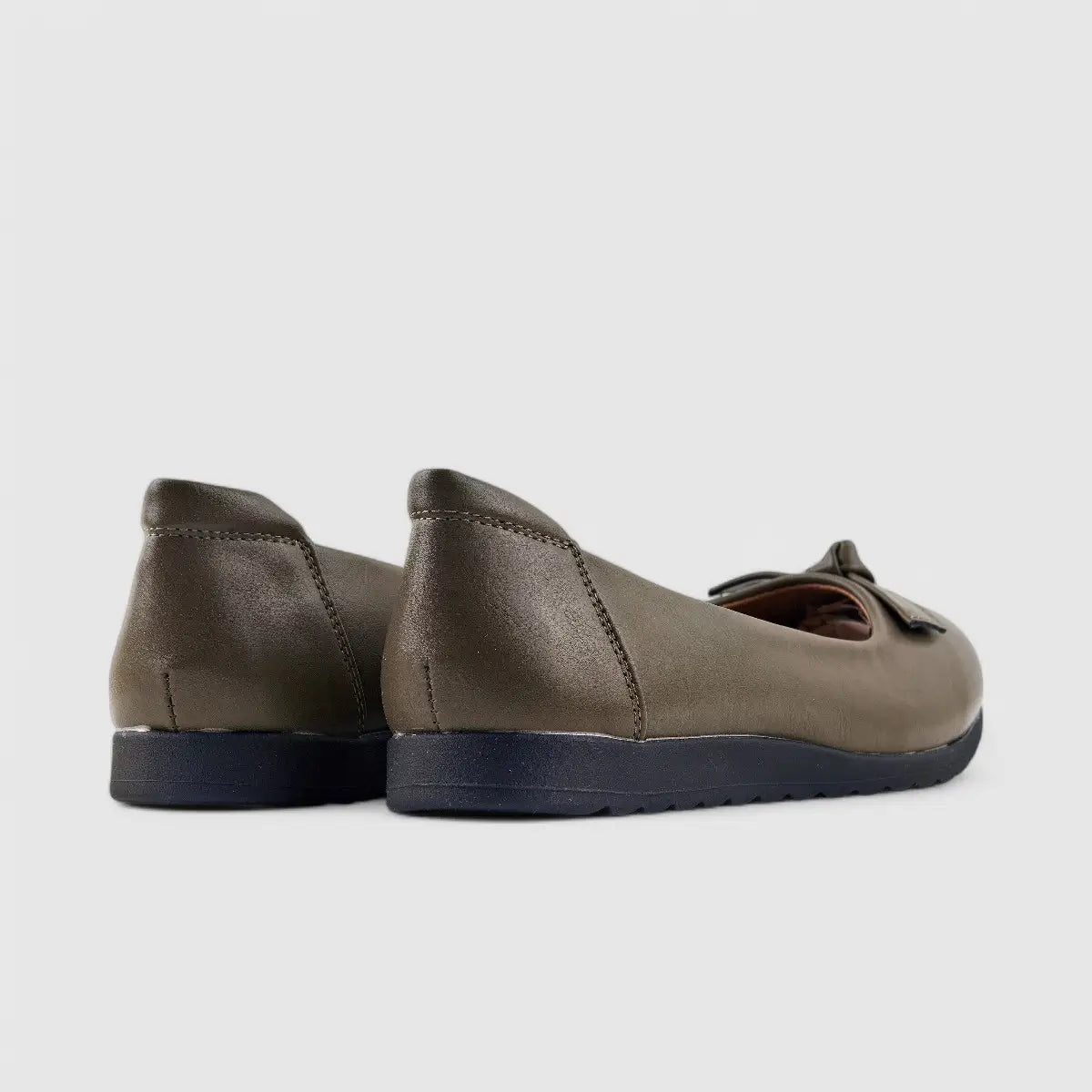 Soft Style By Hush Puppies Haley Pump Olive 01507 Pumps | familyshoecentre