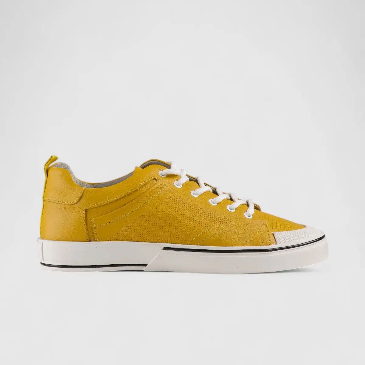 Bulletti Lace Up Sneaker Yellow 152-17294 Sneakers | familyshoecentre