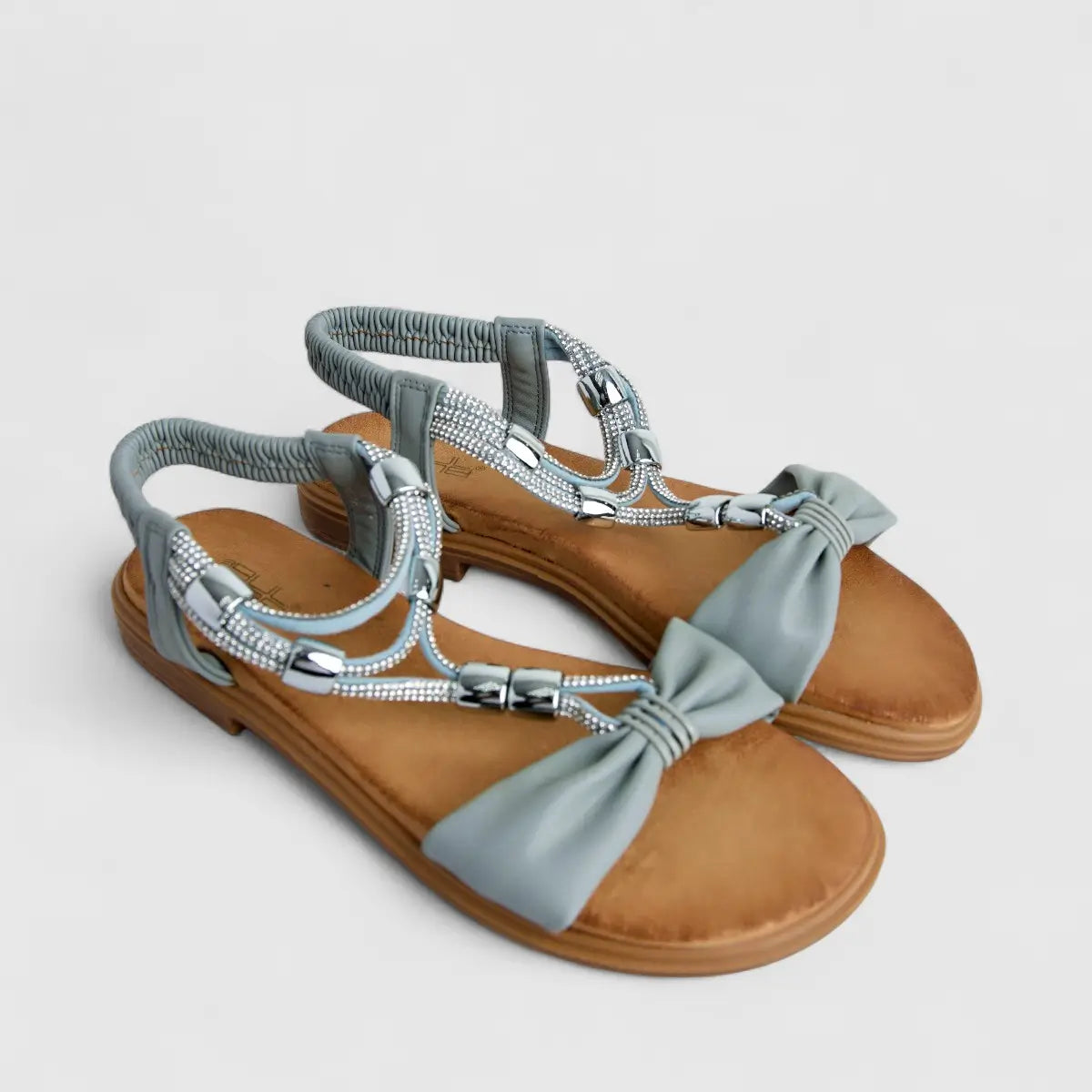 Bulbul Ladies Comfort Sandal Blue HAR074