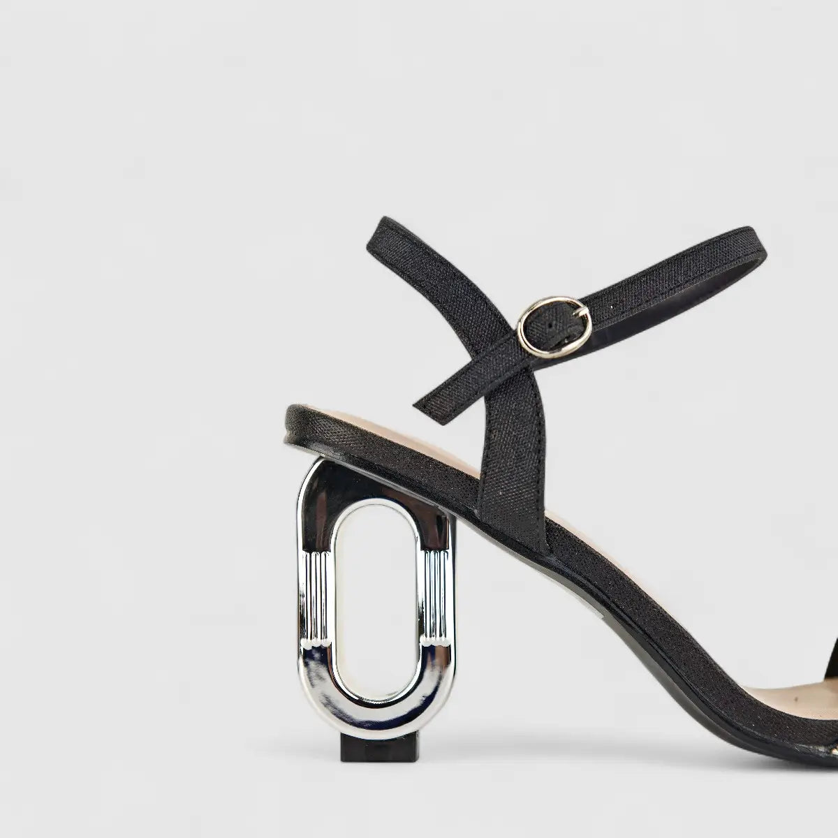 Bulbul Ladies Evening Sandal HAR047 Black