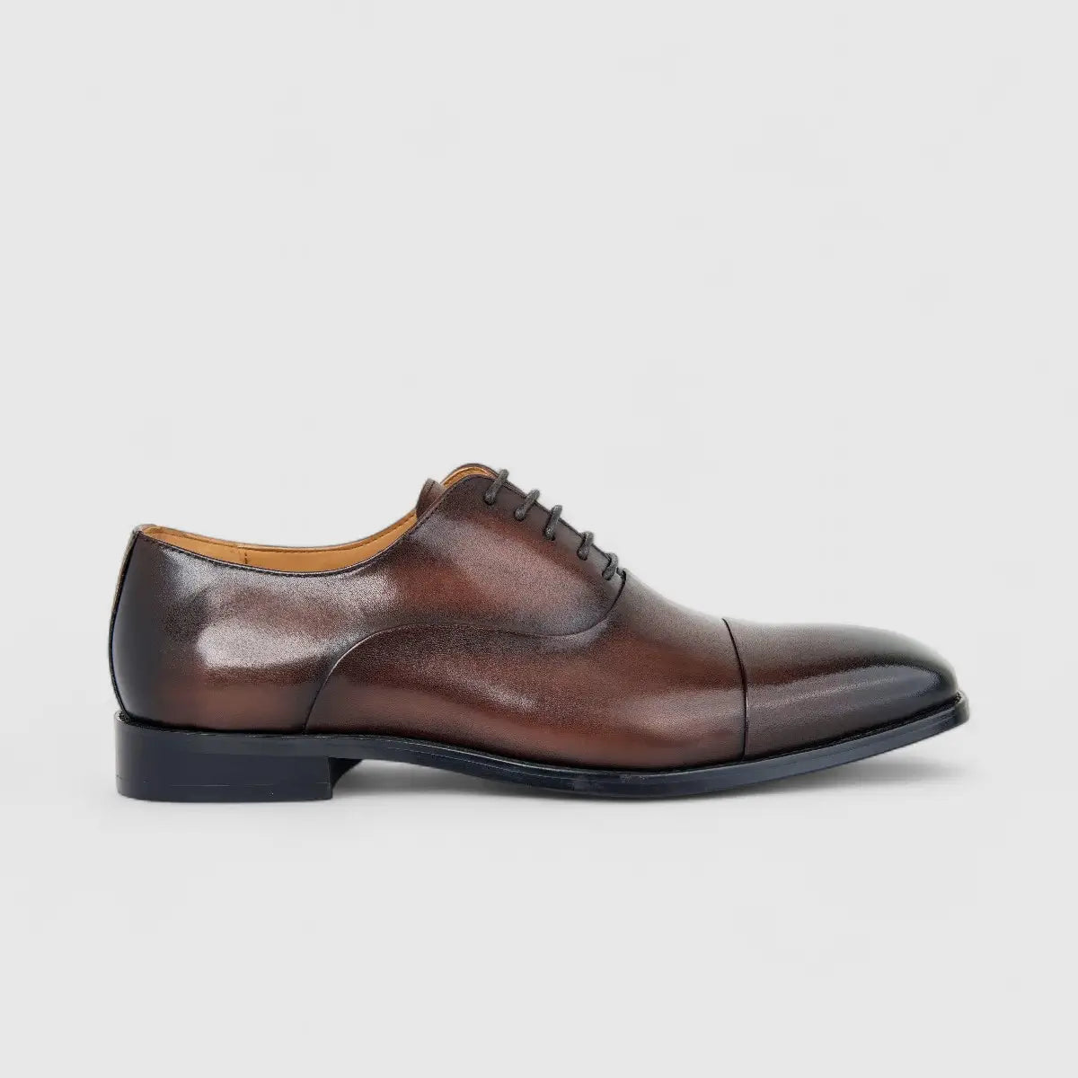 Fabino Men's (UK5 TO UK12) Leather Lace Up M3220161 Brown FB13